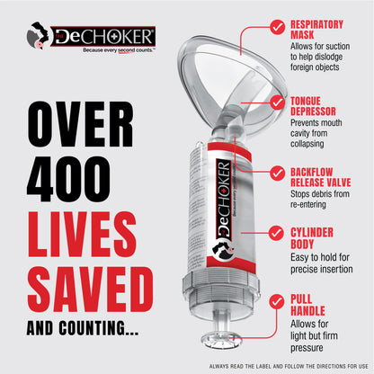 Dechoker Anti-Choking Device - Adult