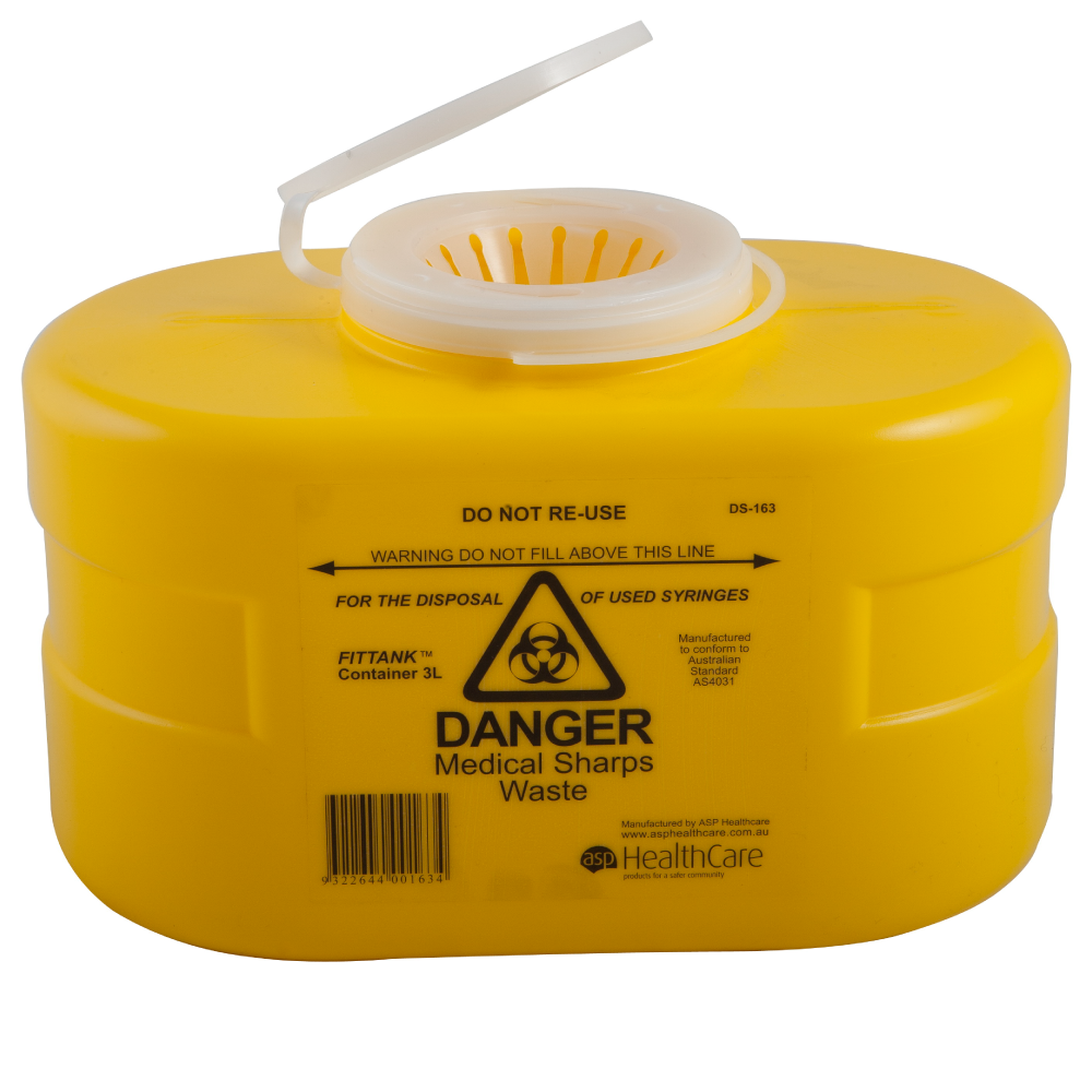 Fittank 3.0L Container - Resealable Top Lid