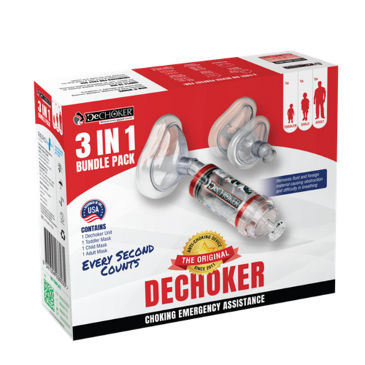 DECHOKER Anti Choking Device 3-in-1 Adult/Child/Toddler Bundle