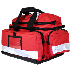 Large Red Softpack Trauma First Aid Kit 49 x 30 x 28.5cm With 1st Aid Supplies Included