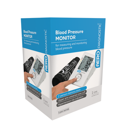 AERODIAGNOSTIC Automatic Upper Arm Blood Pressure Monitor