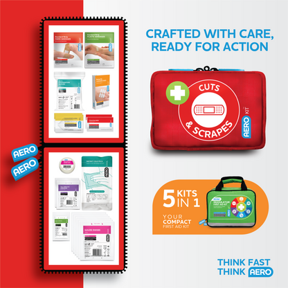 AEROKIT 3 Series Modular Mini Softpack First Aid 25 x 15 x 21.5cm