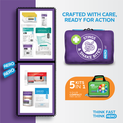 AEROKIT 3 Series Modular Mini Softpack First Aid 25 x 15 x 21.5cm