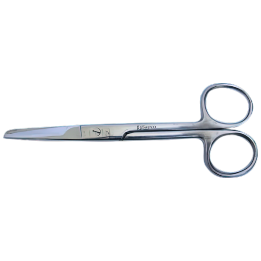 AEROINSTRUMENT Stainless Steel Sharp/Blunt Scissors 13cm