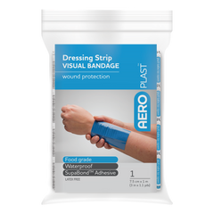 AEROPLAST Premium Visual Dressing Strip 7.5cm x 1M