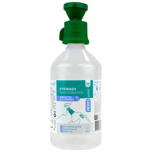 AEROWASH Eyewash Bottle 500mL