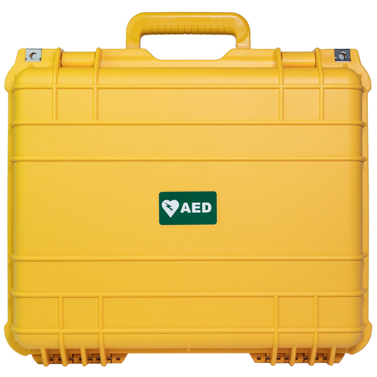 CARDIACT Large Waterproof Tough AED Case  43 x 38 x 15.4cm (Yellow)