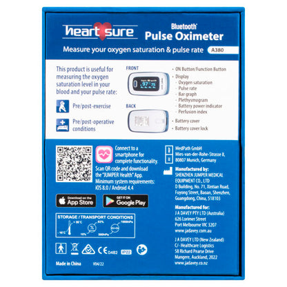 Heart Sure Bluetooth® Pulse Oximeter