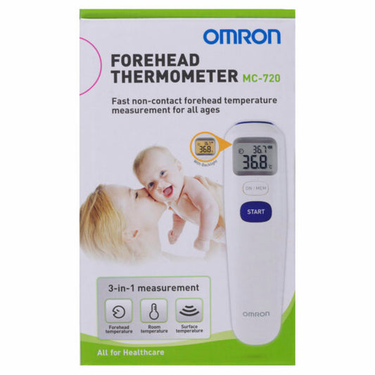 Omron MC720 Touchless Forehead Thermometer
