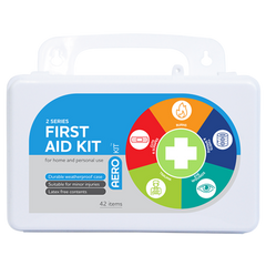AEROKIT 2 Series Plastic Waterproof First Aid Kit 13 x 21 x 7.5cm