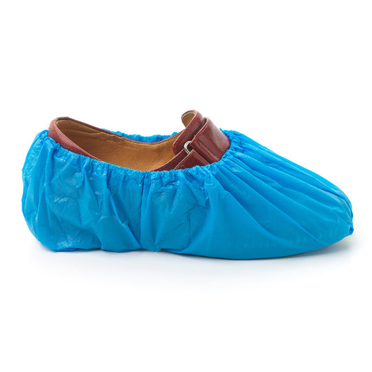 Ultra Health® Shoe Cover PE Heavy Duty 5.5g Waterproof Blue Carton/1000