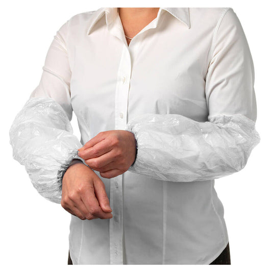 ULTRA HEALTH Disposable PE/PP Over Sleeves Excellent Water Resistance Carton/500