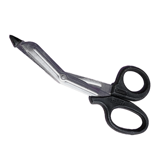 AEROINSTRUMENT Stainless Steel Universal Shears with Plastic Tip 15cm - Promed Supplies Pty Ltd