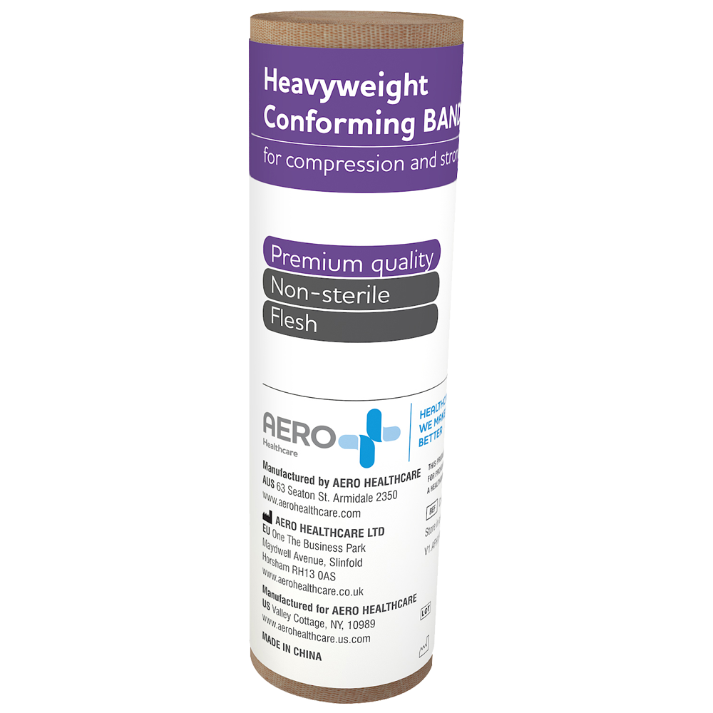 AEROFORM Heavyweight Conforming Bandage 15cm x 4M Wrap/12 - Promed Supplies Pty Ltd