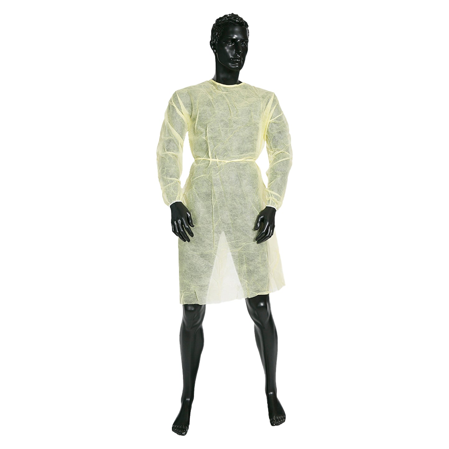 Ultra Health® Disposable Isolation Gown PP Yellow Carton/50